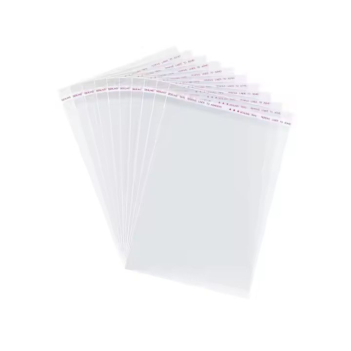 Plastic Self Adhesive Opp Bopp Plastic Bag