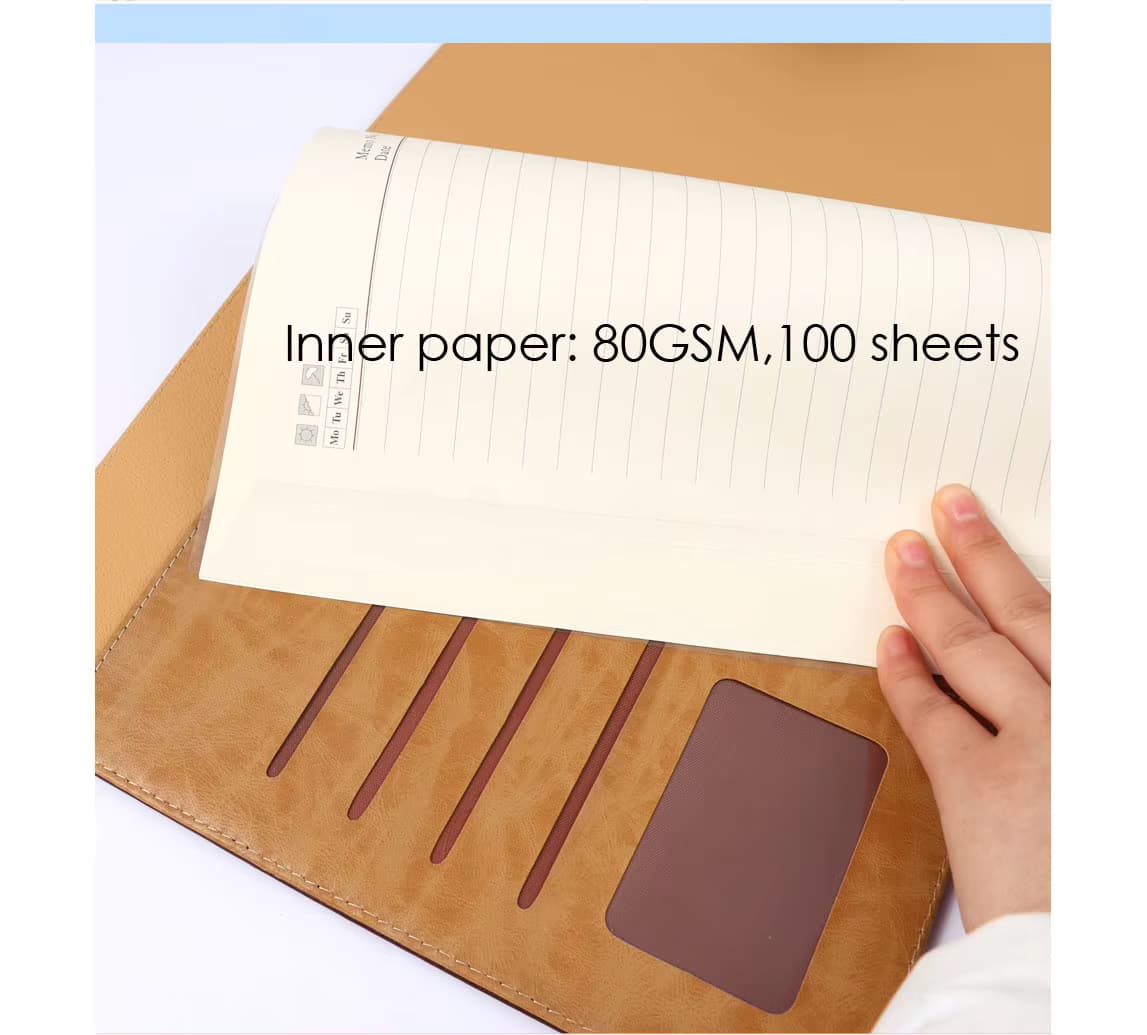 Portable Light Agenda Notebook 