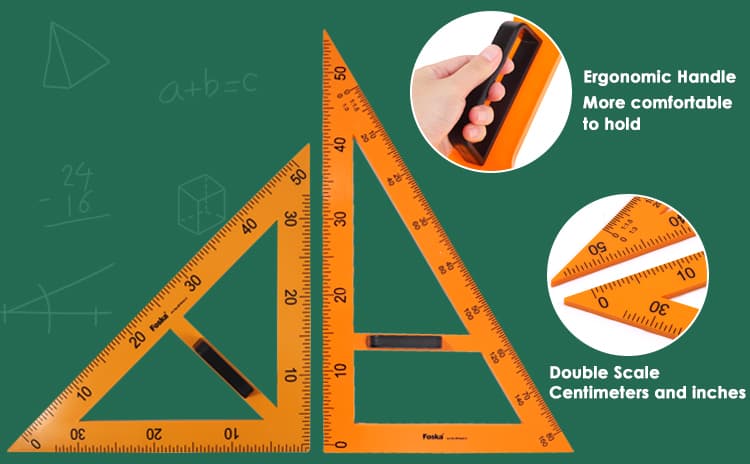 Teaching Tool Triangle Ruler 