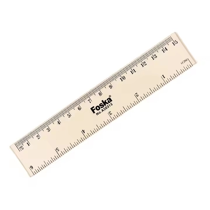 15cm clear ruler