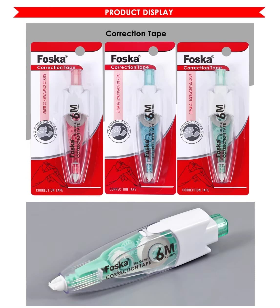 Plastic Correction Tape