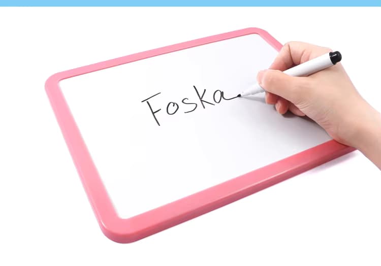 Smooth writing surface