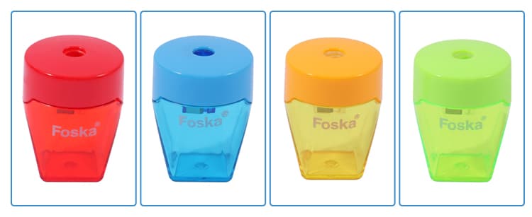 red,blue,yellow,green sharpener