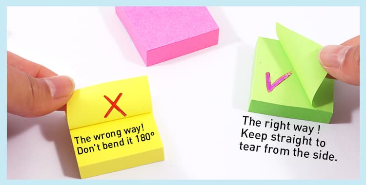 Assorted Colors Sticky Notes