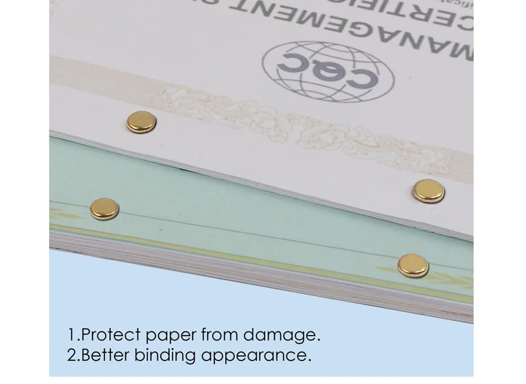 metal paper fasteners