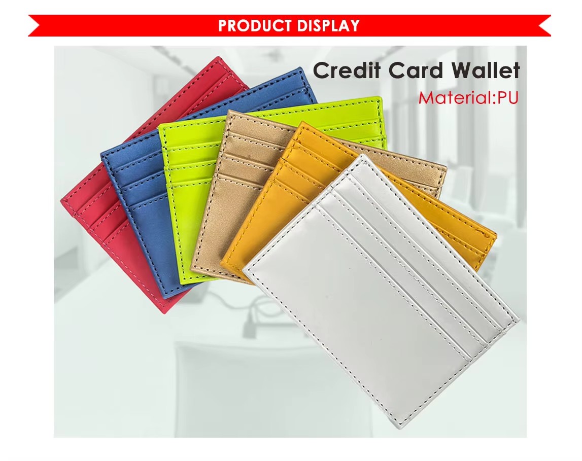 PU Credit Card holder
