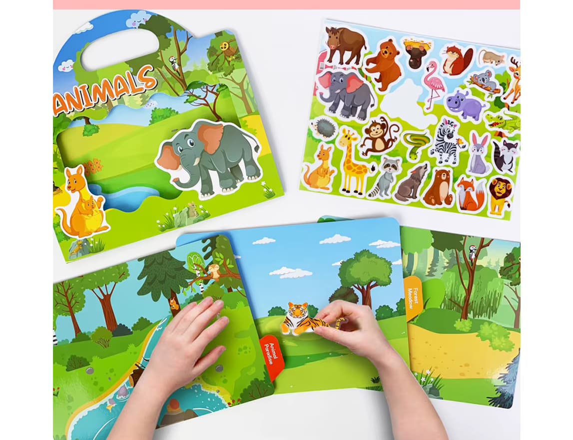 Sticker Books Set