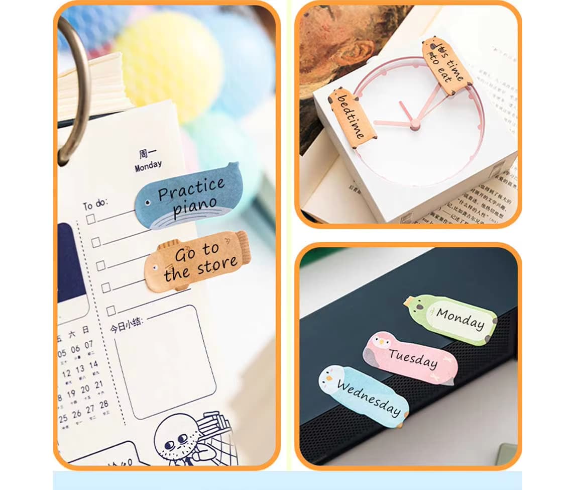 Animal-Shaped Index Sticker
