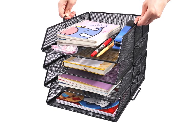 metal office tray