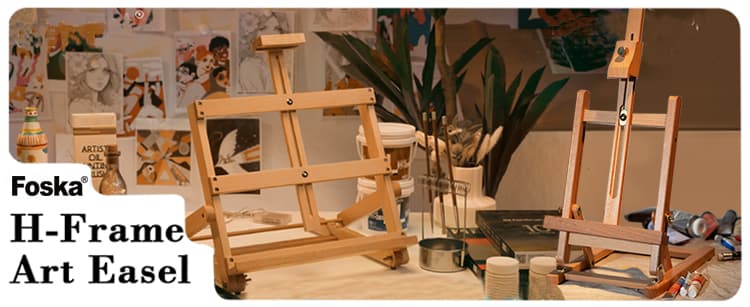 beech wood easel