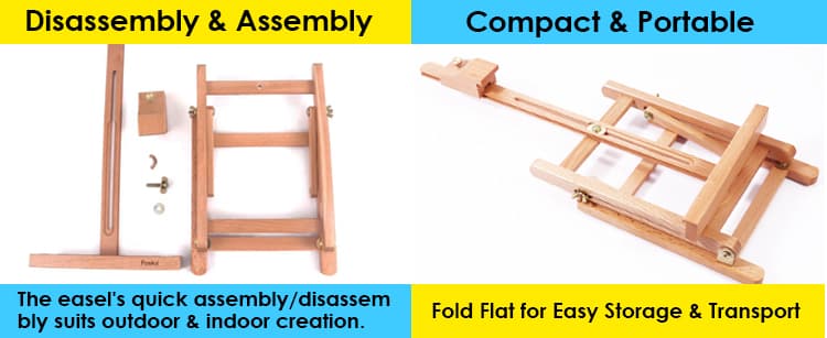 Adjustable Height Painting Stand
