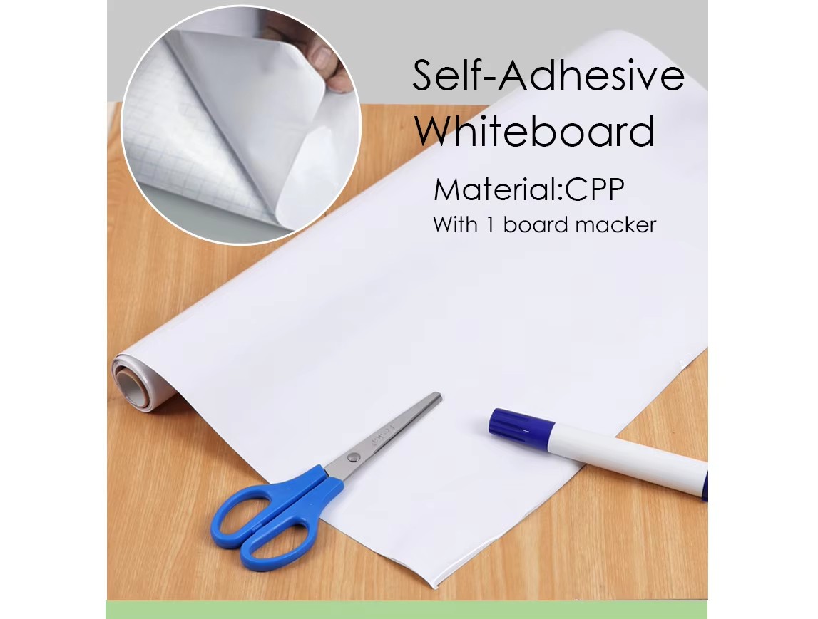 whiteboard with marker