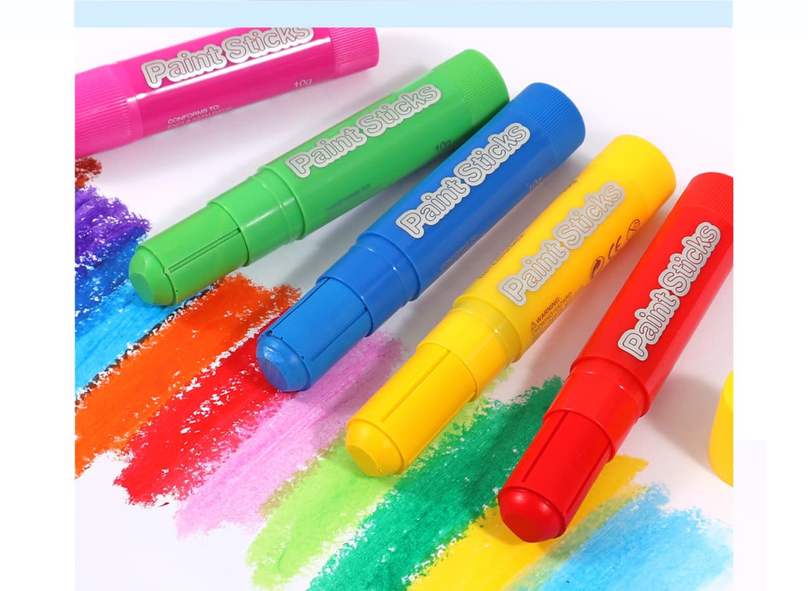 12 classic paint sticks