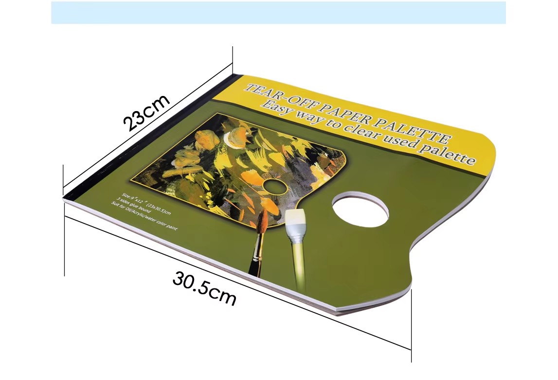Tear off Wax Coating Paper Palette