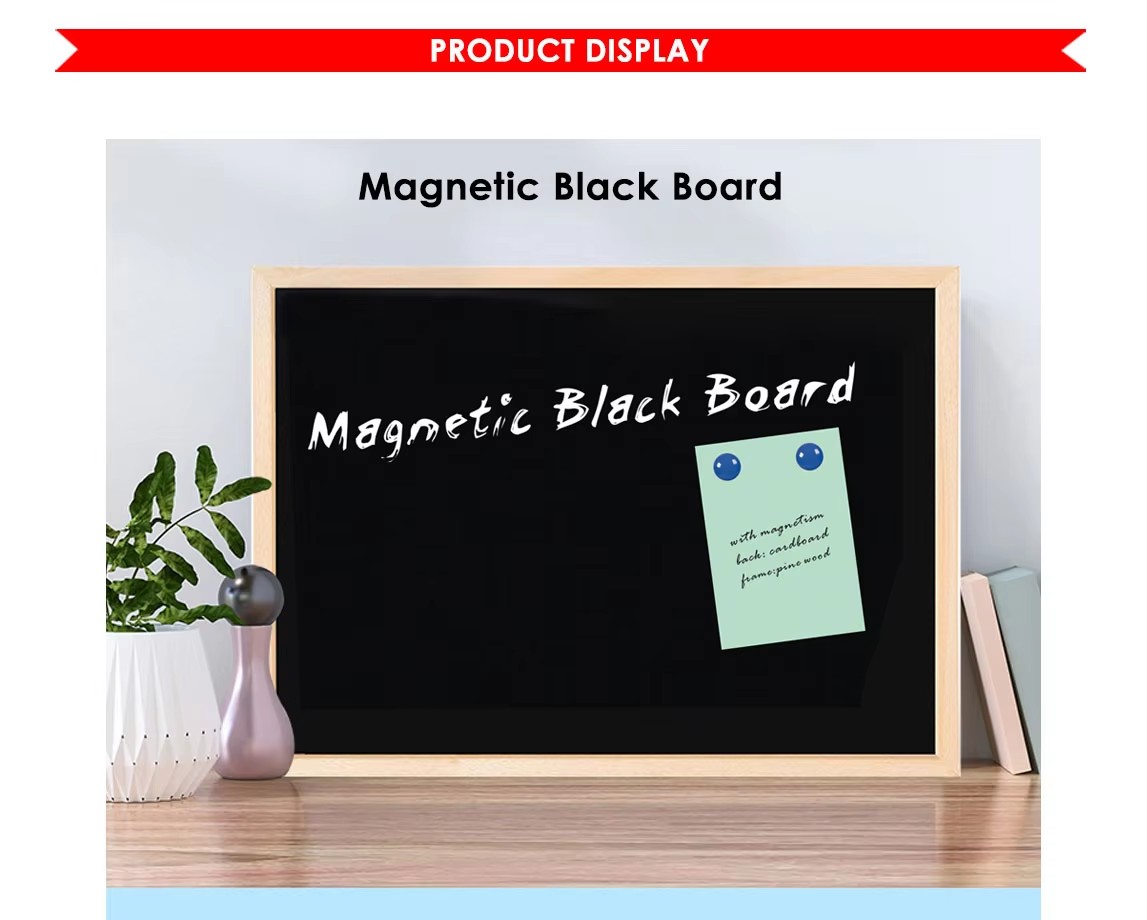 blackboard with magnet 