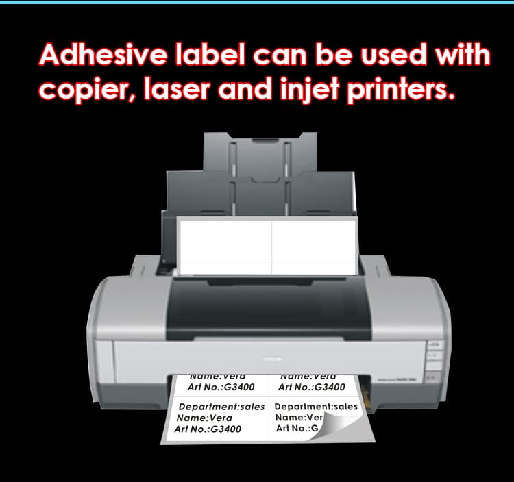 Injet Printing Label for Business