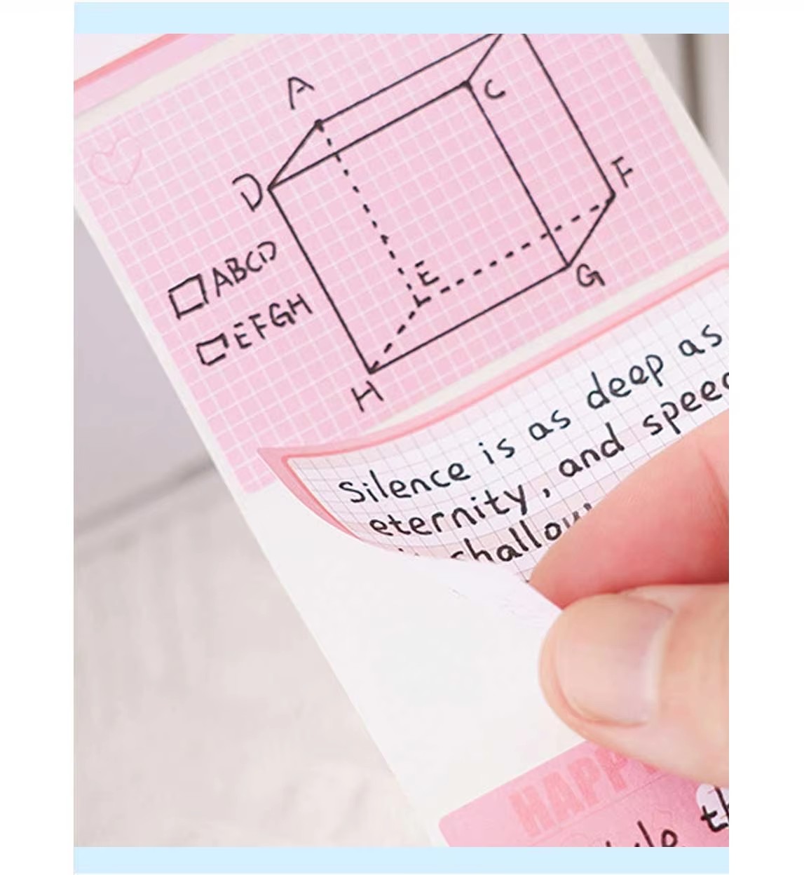 sticky notes for school
