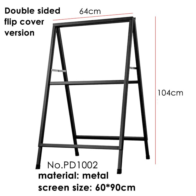 Double Side Outdoor Poster Display Stand