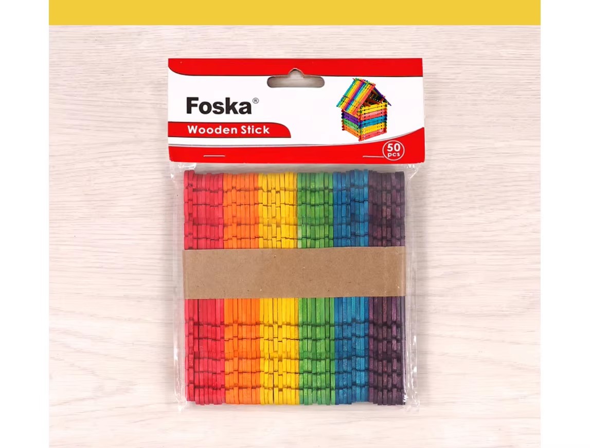 Wooden Rainbow Sticks