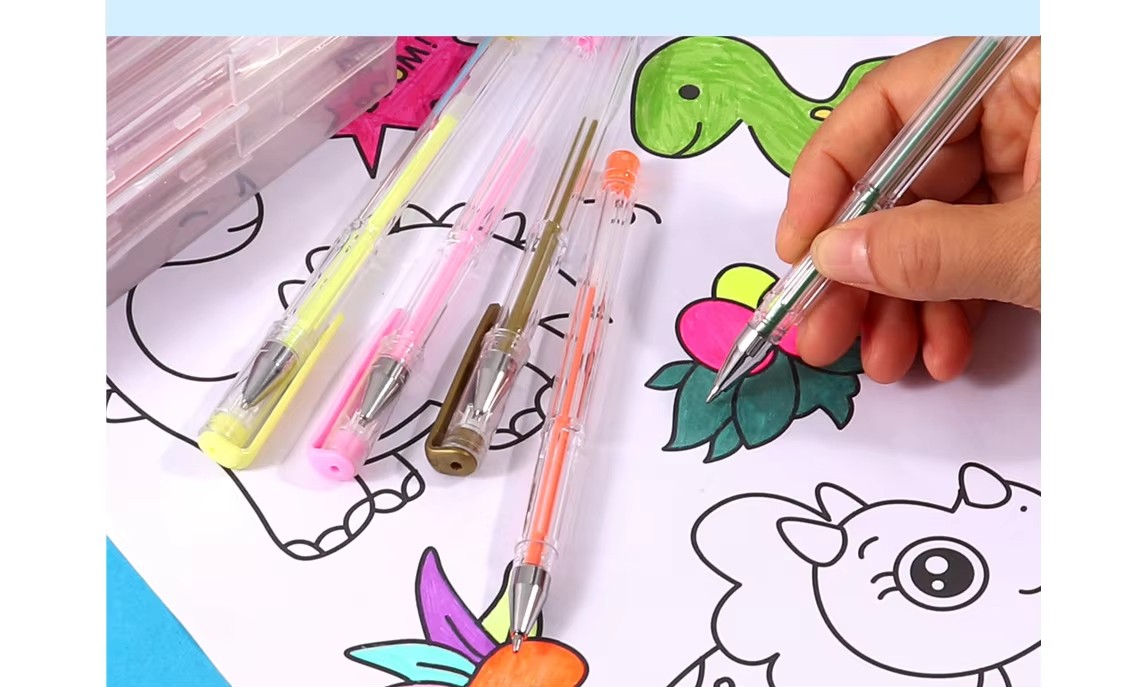 60/100 Color Gel Pen Set 