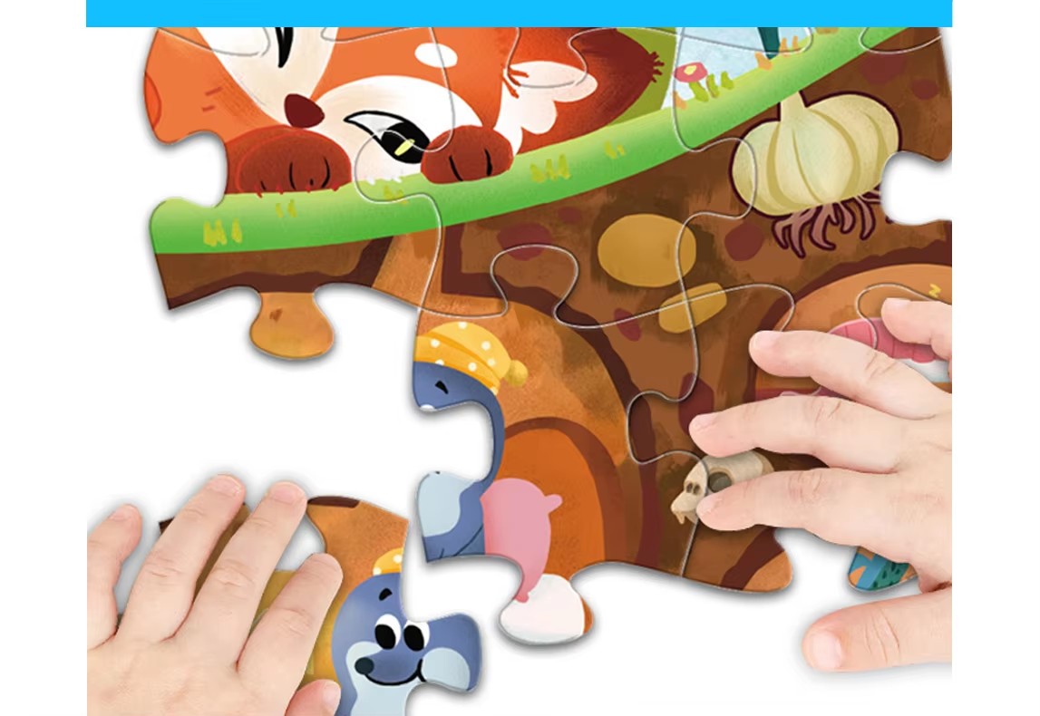 48pcs kids cartoon puzzles