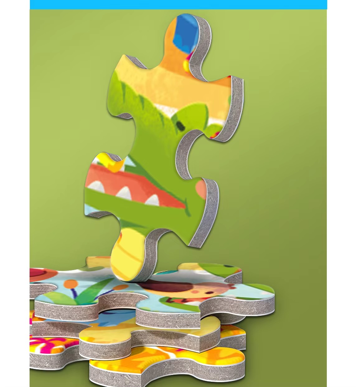 60pcs kids cartoon puzzles