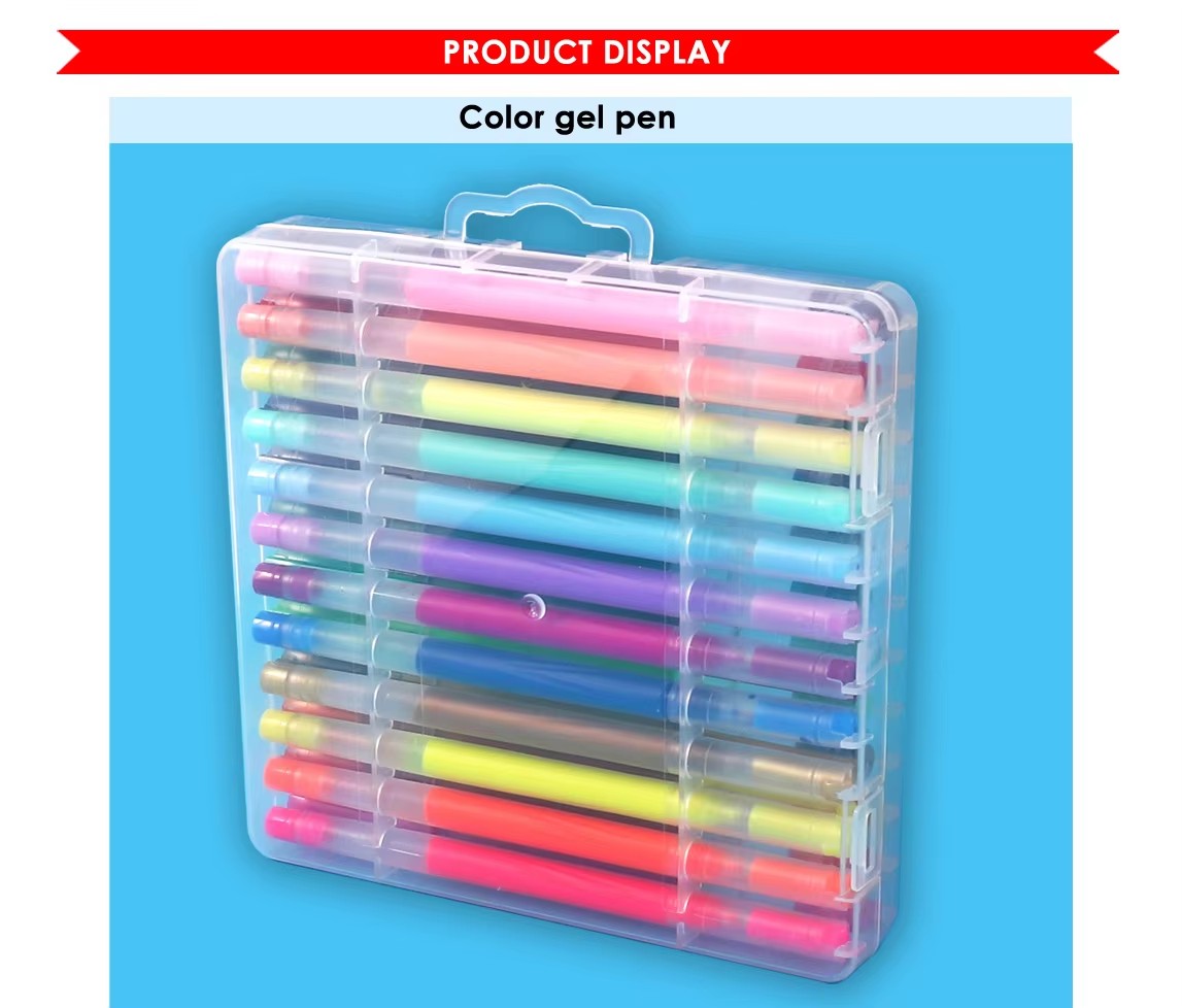 24pcs color gel pen