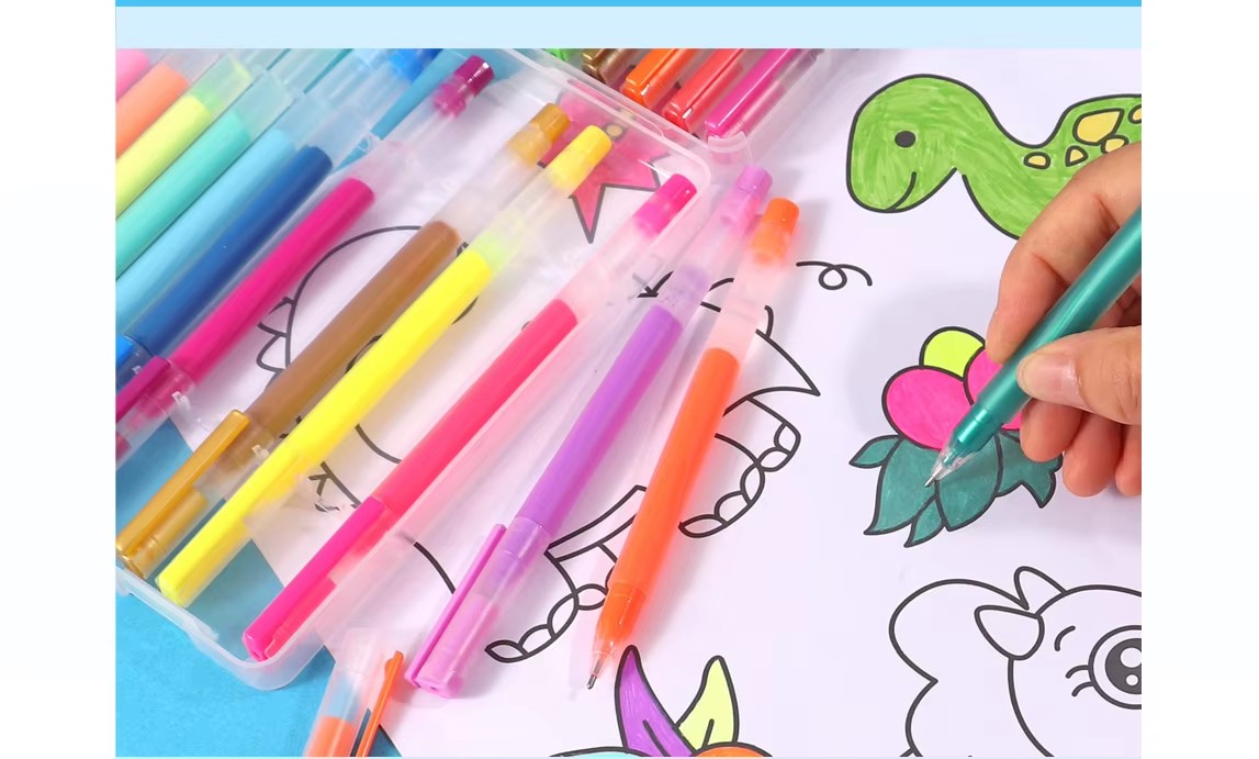 Plastic Gel Ink Pens