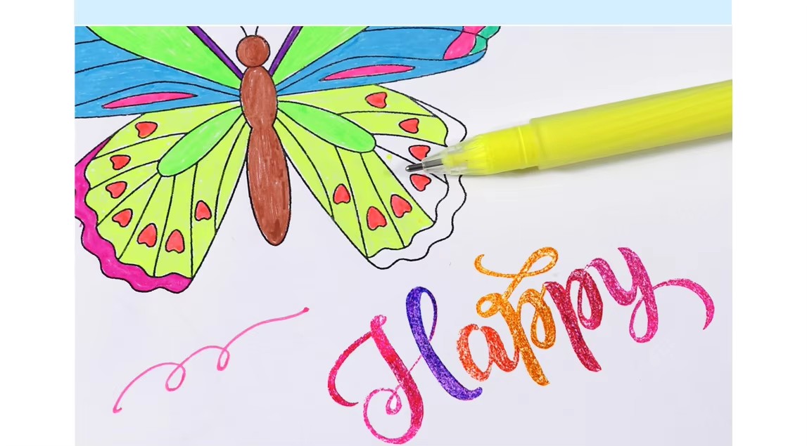 Plastic Ink Gel Pen