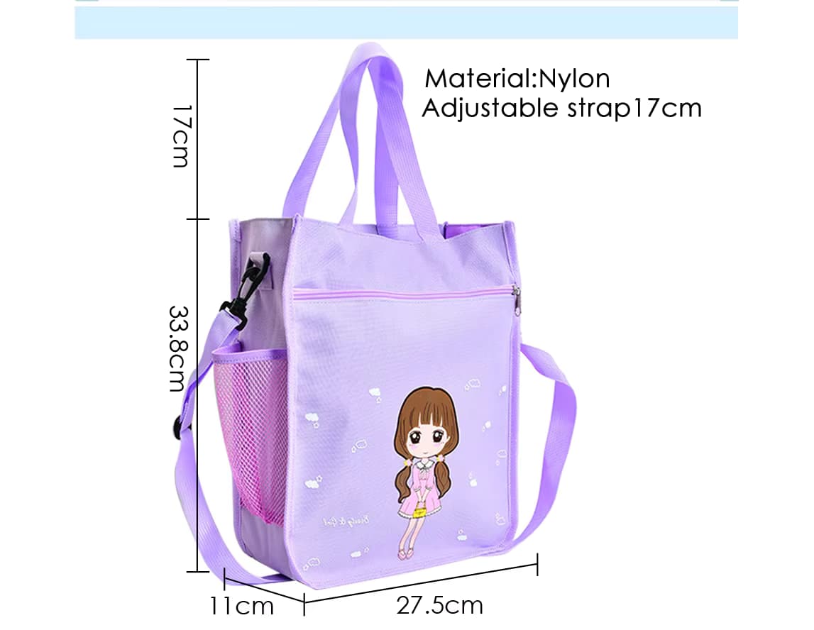 Nylon Students Handbag