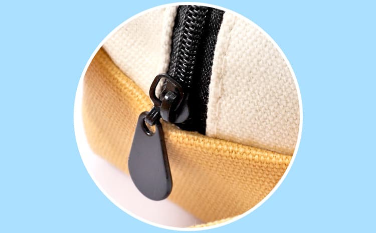 Pencil Bag with Smooth Zipper
