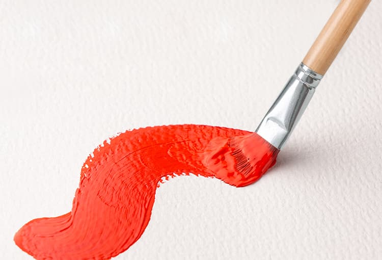 Multi Color Paint Brush