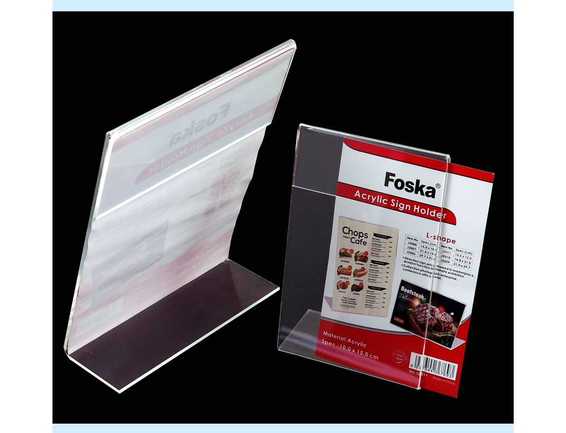 durable Acrylic sign holder