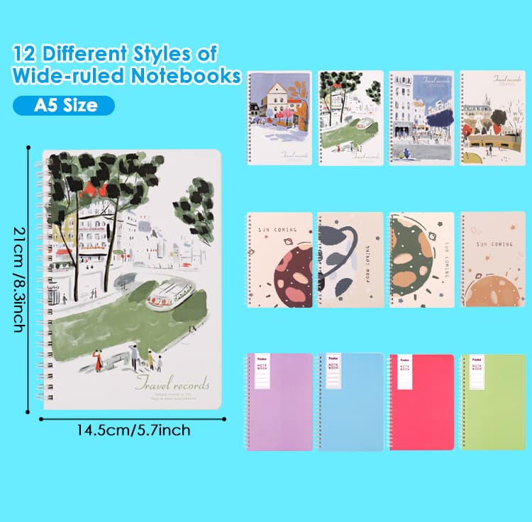 A5 Spiral Note book
