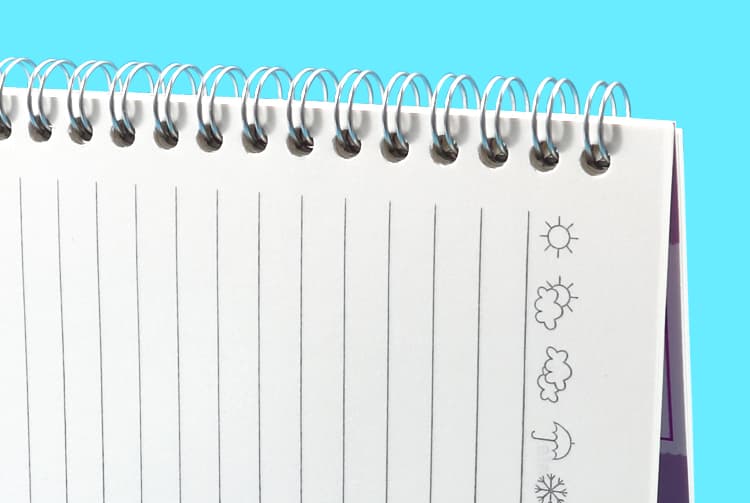  Spiral Note book for Students