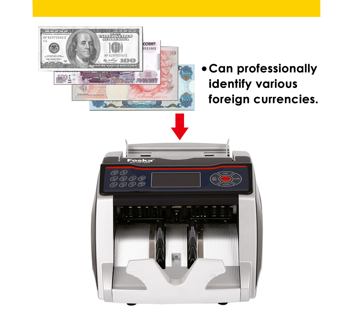 UV cash counter