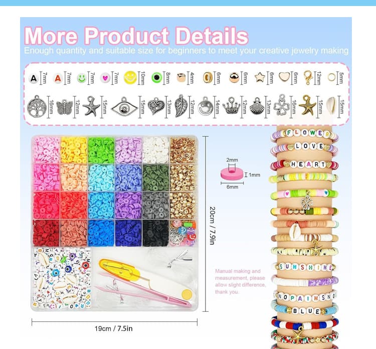 Beads with Safety Scissors