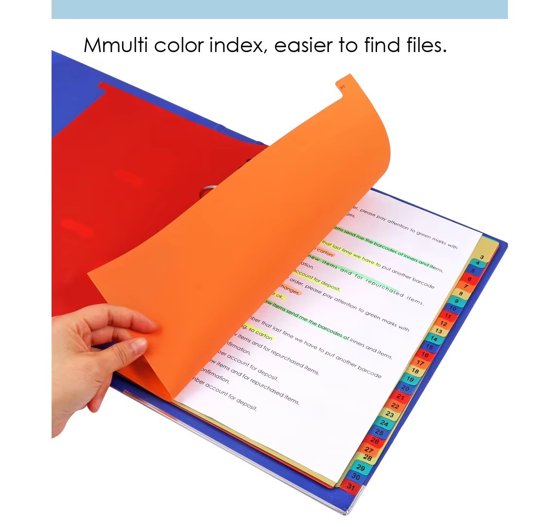plastic Index divider