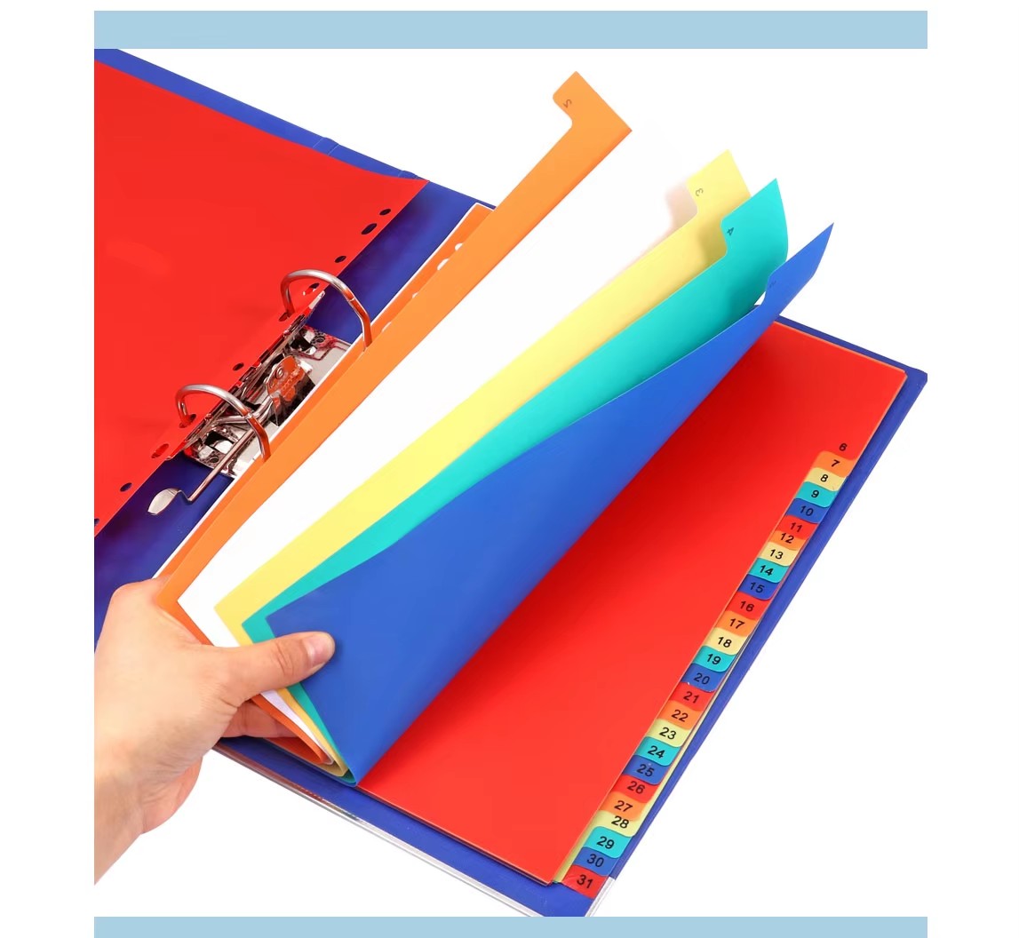waterproof Index divider