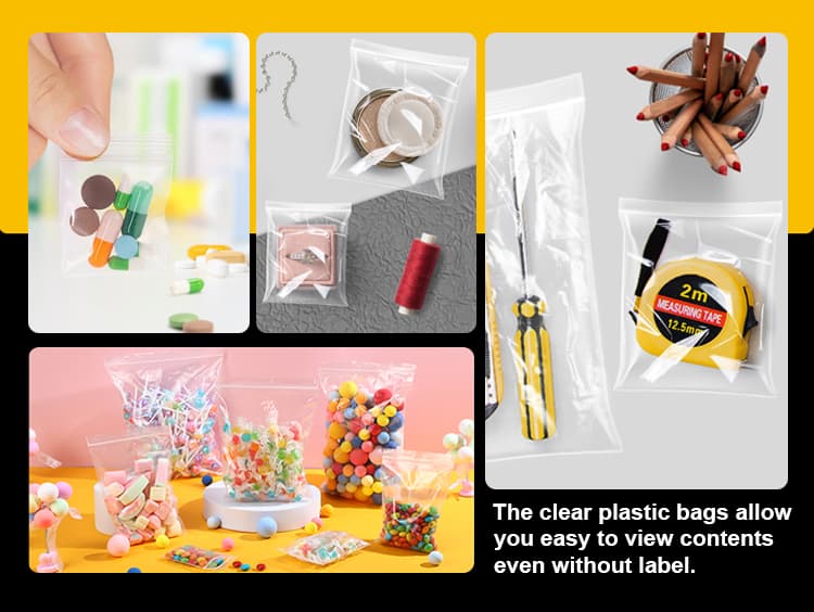 Clear Self Sealing Bag