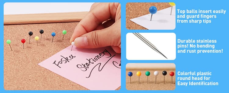 Colored Push Pins