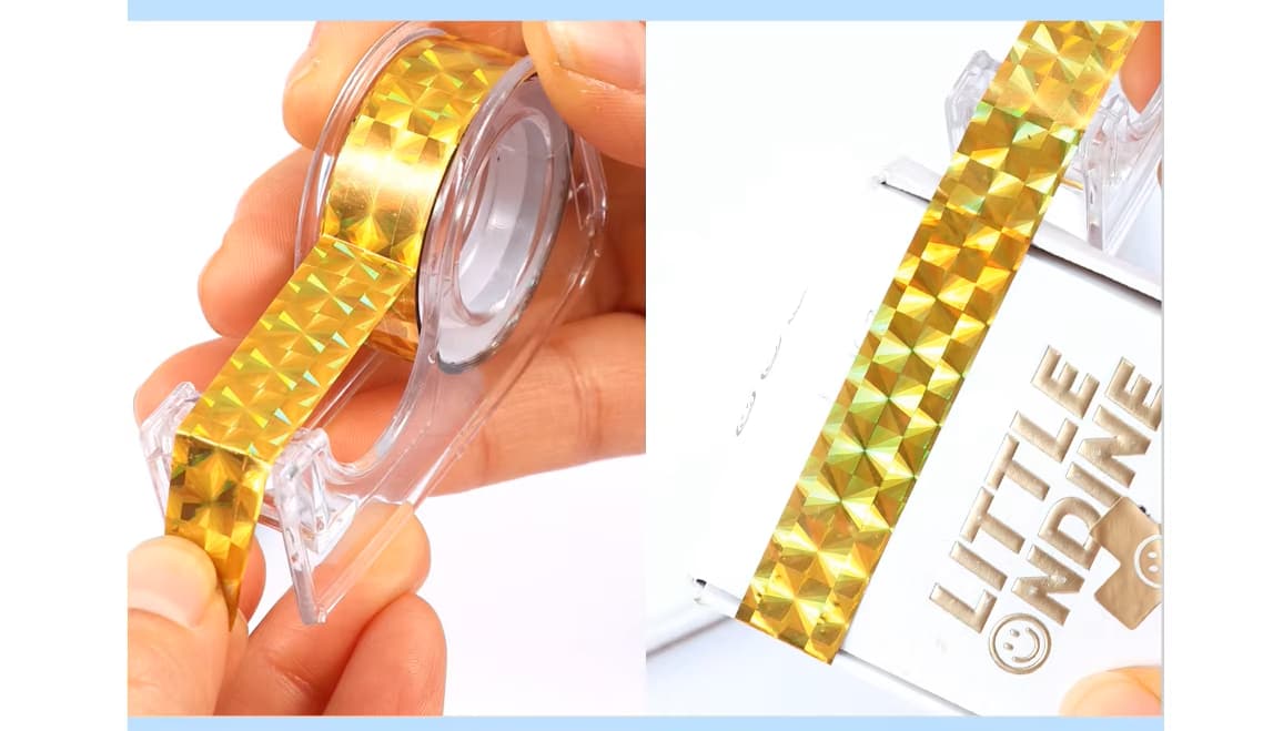 Glitter Tape with Dispenser