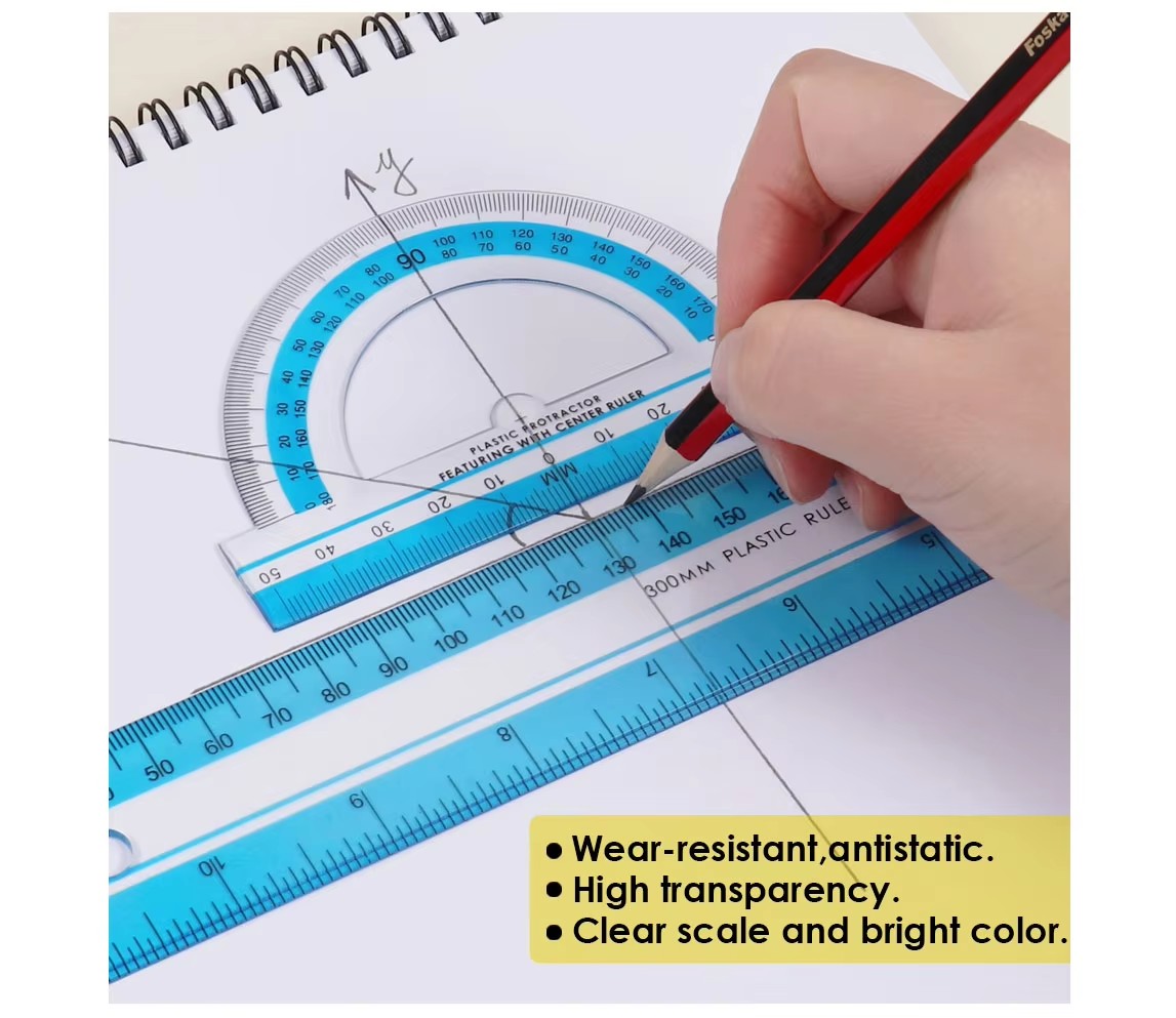 Transparent Ruler Measuring Tool
