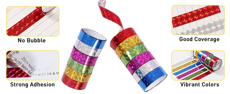 Colorful Glitter Tape Colorful Glitter Tape