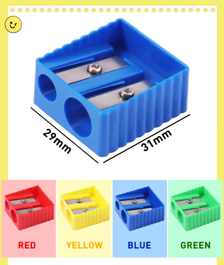 school supply plastic sharpener school supply plastic sharpener