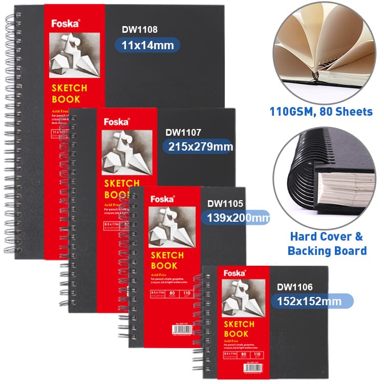 Hardcover Sketch Book