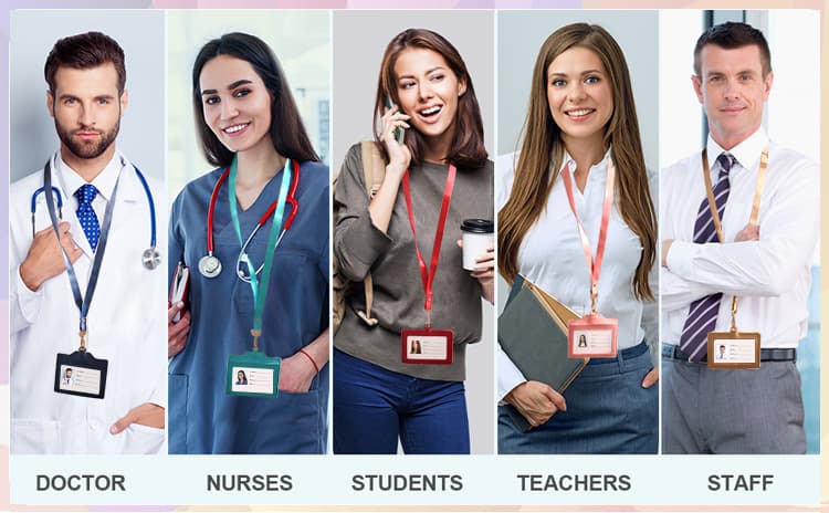 PU Badge Holder for Office PU Badge Holder for Office