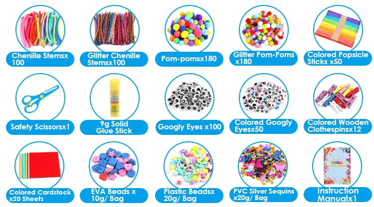 Arts and Crafts Set for DIY