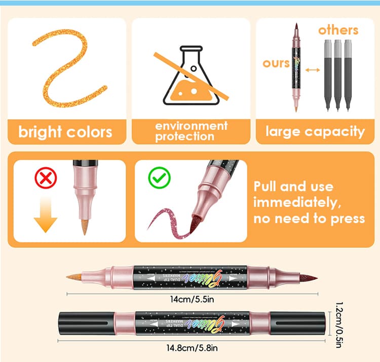 Dual-tip Marker for kids