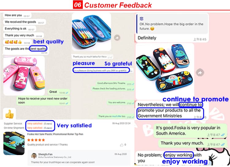 Feedback for Pencil Bag